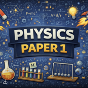 Physics paper 1
