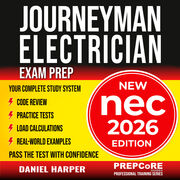 Journeyman Electricians NEC 2026 by PrepCore Guides