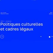 POCU2012 - Politiques culturelles et cadres légaux du secteur