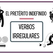 Pretérito verbos irregulares