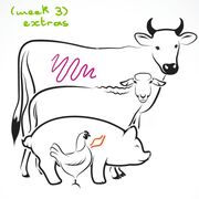 Helen's Farm (week 3) cards