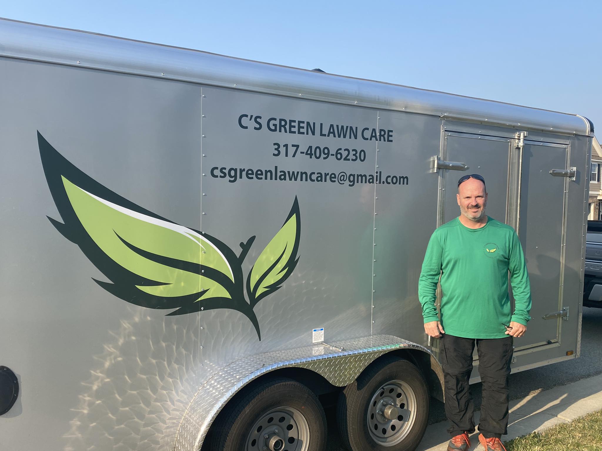 Cs green lawn care owner