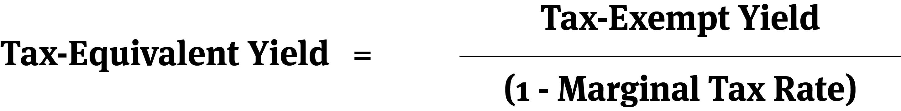 Tax Equivalent Yield Chart 2018