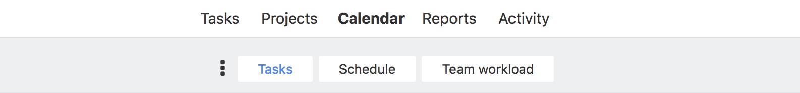 Calendar navigation