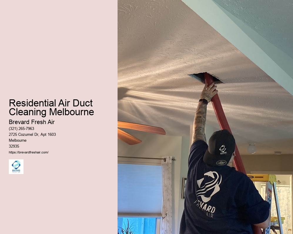 Residential Air Duct Cleaning Melbourne