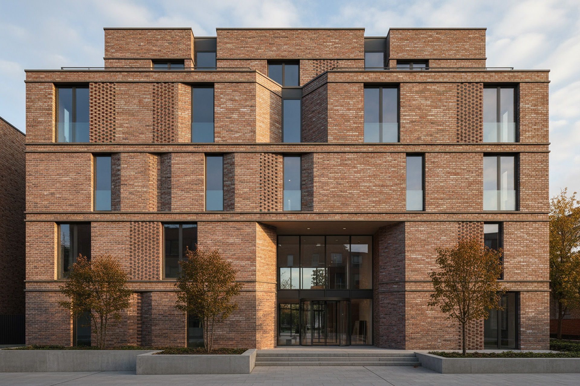 English Estate Tumbled concept image, achievable with our real brick. 