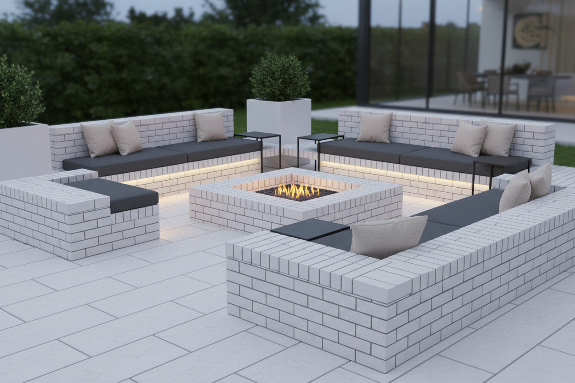 Snow White Wirecut inspired design. Easily recreated with our thin brick.