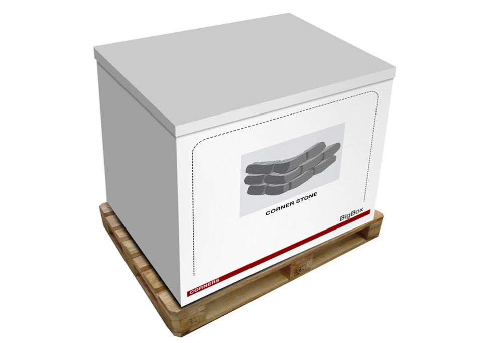 STONE CORNER - Big Box, Corner, 84 lf