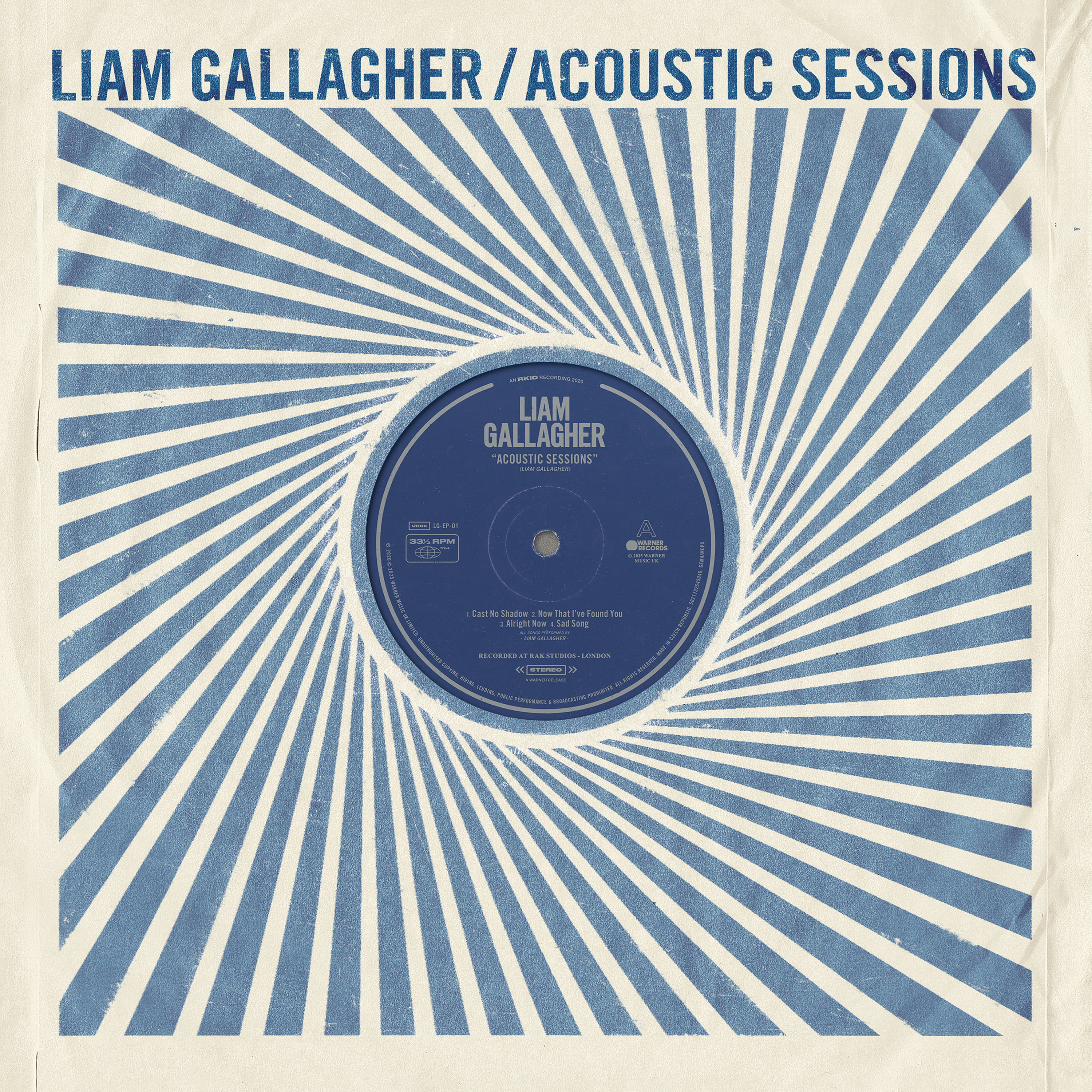 洋楽 Acoustic Sessions Liam Gallagher oasis Rediscover Records - Acoustic Sessions - Liam Gallagher