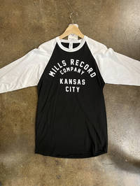  - Mills Baseball Text T