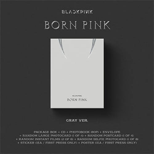 BLACKPINK - BORN PINK [Standard CD Boxset � Version C / GRAY]