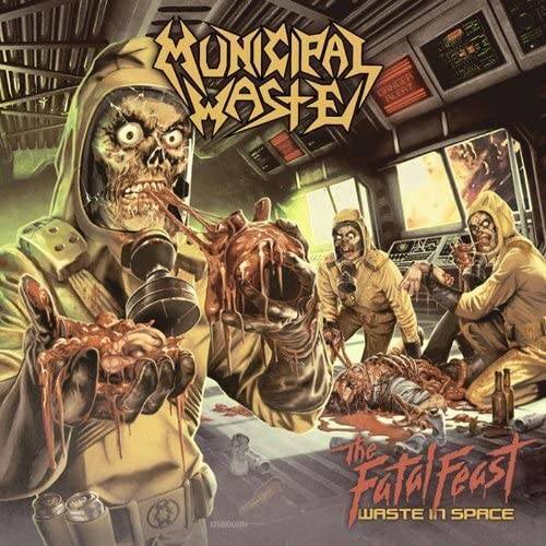 Municipal Waste - The Fatal Feast [Orange & Yellow Splatter LP]