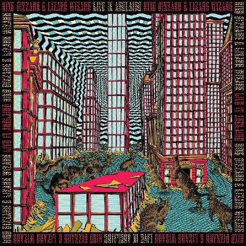 King Gizzard & The Lizard Wizard - Live In Adelaide 19 (US Fuzz Club Official Bootleg) [Indie Exclusive Limited Edition Pink/Orange/Blue 3LP]