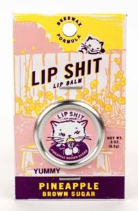 Blue Q - LIP SHIT PINEAPPLE BROWN SUGR