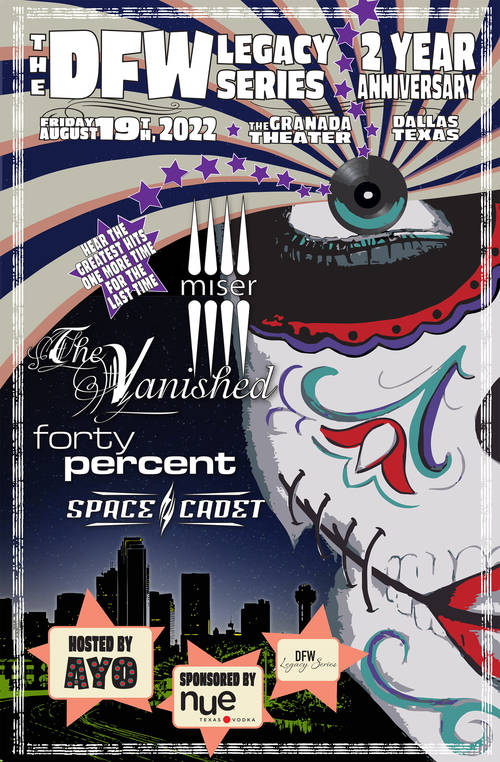 DFW Legacy Series - SIGNED Granada Show Poster (11x17 Digital Print)