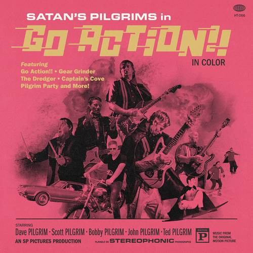 Satan's Pilgrims - Go Action!! [Metallic Gold Swirl LP]