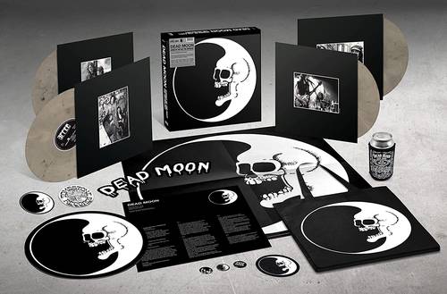 【美品】 Dead Moon 6th 7EP Dead Moon - Echoes Of The Past: The Anthology [Black/White Marble