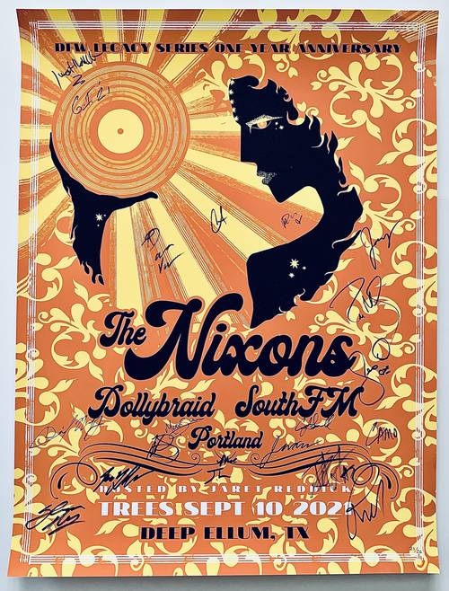 DFW Legacy Series - Trees Show Silk-Screened Poster [Signed]