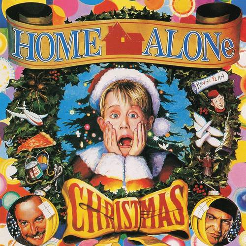 Various Artists - Home Alone Christmas [Clear with Red & Green Christmas Party Swirl LP]
