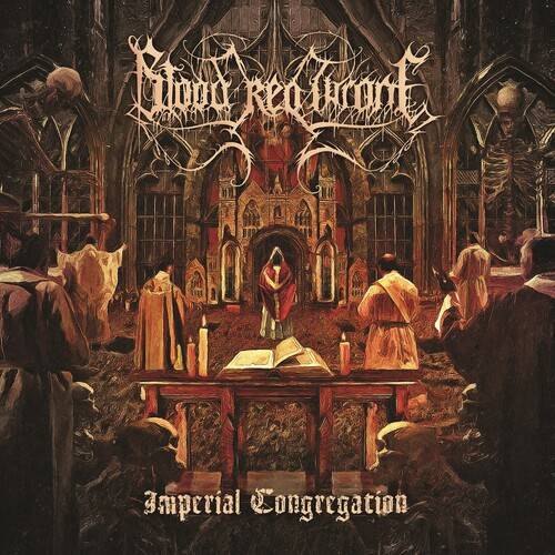 Blood Red Throne - Imperial Congregation [Indie Exclusive Limited Edition Gold & Red Splatter LP]