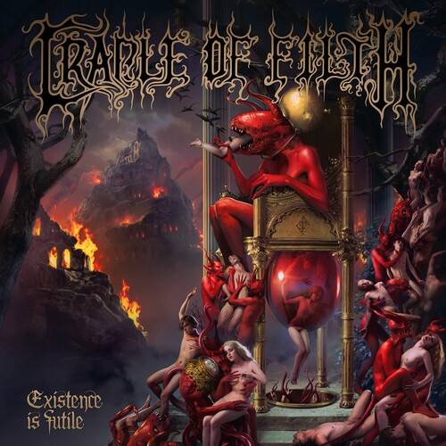 Cradle Of Filth - Existence Is Futile [Indie Exclusive Limited Edition Gold & Black Corona 2LP]