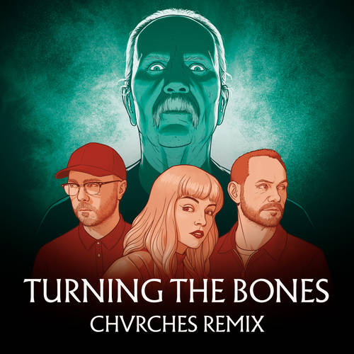 John Carpenter &amp; Chvrches - Turning The Bones (Chvrches Remix) [Blue/Pink/Clear Marble Swirl 7in Vinyl]