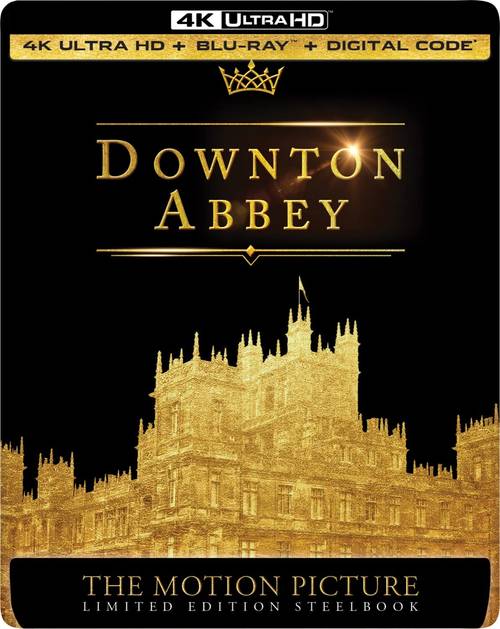 Downton Abbey [TV Series] - Downton Abbey: The Motion Picture [4K Limited Edition Steelbook]