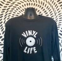 CSR Merch - Vinyl Life Long Sleeve Black