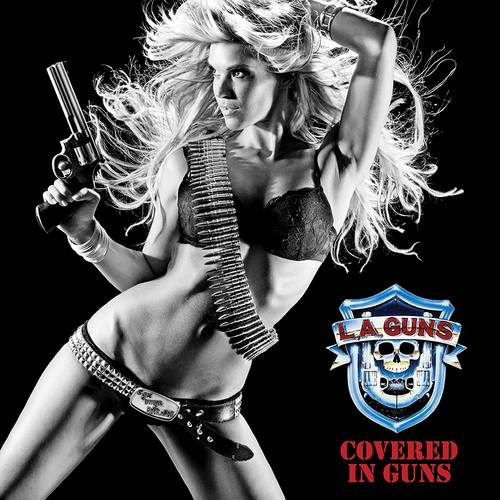 L.A. Guns - Covered In Guns [Red & Blue LP]