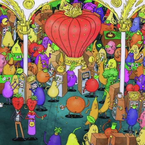 Dance Gavin Dance - Jackpot Juicer [Indie Exclusive Limited Edition Yellow with Red & Black Splatter 2LP]