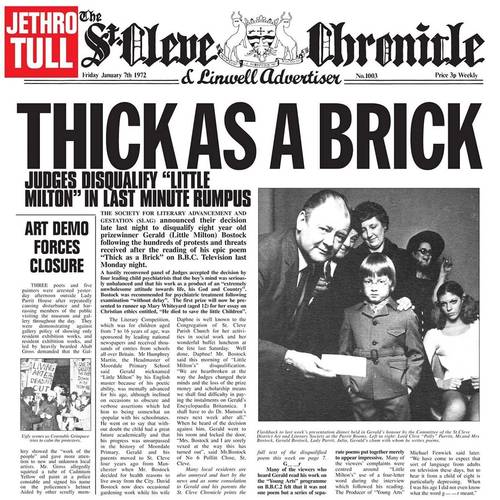 Jethro Tull - Thick As A Brick: 50th Anniversary Edition [LP]