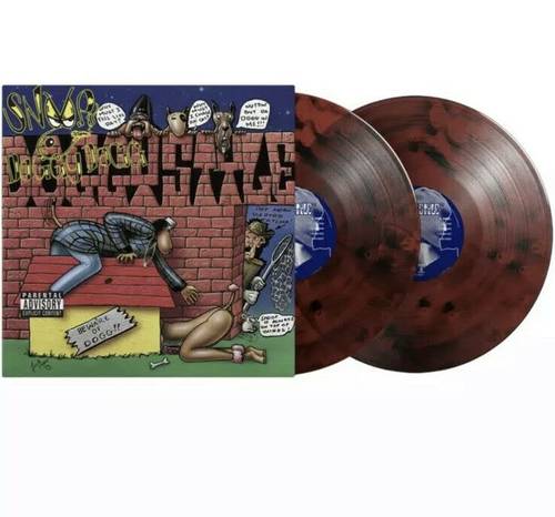 Snoop Doggy Dogg - Doggystyle - Black/Red With Yellow/Blue Splatter