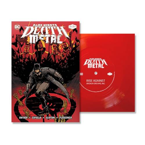Rise Against - Broken Dreams, Inc. (DC - Dark Nights: Death Metal Version) [Indie Exclusive Limited Edition Red 7in Flexi Disc + Comic]
