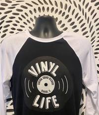  - Vinyl Life Baseball Black/White