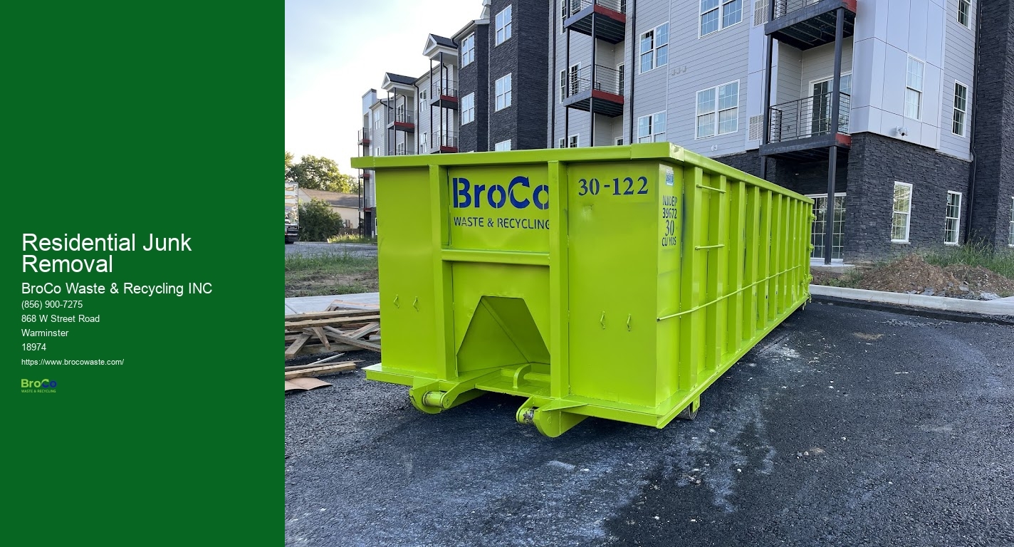 Residential Junk Removal BroCo Waste & Recycling INC Residential Junk Removal