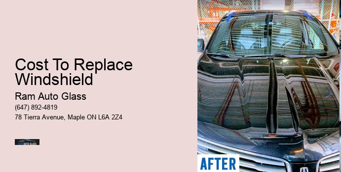 Cost To Replace Windshield