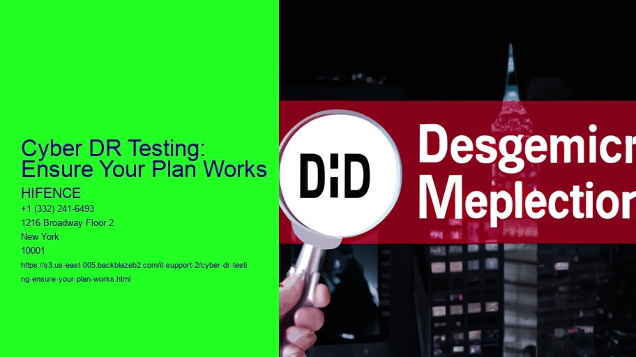 Cyber DR Testing: Ensure Your Plan Works