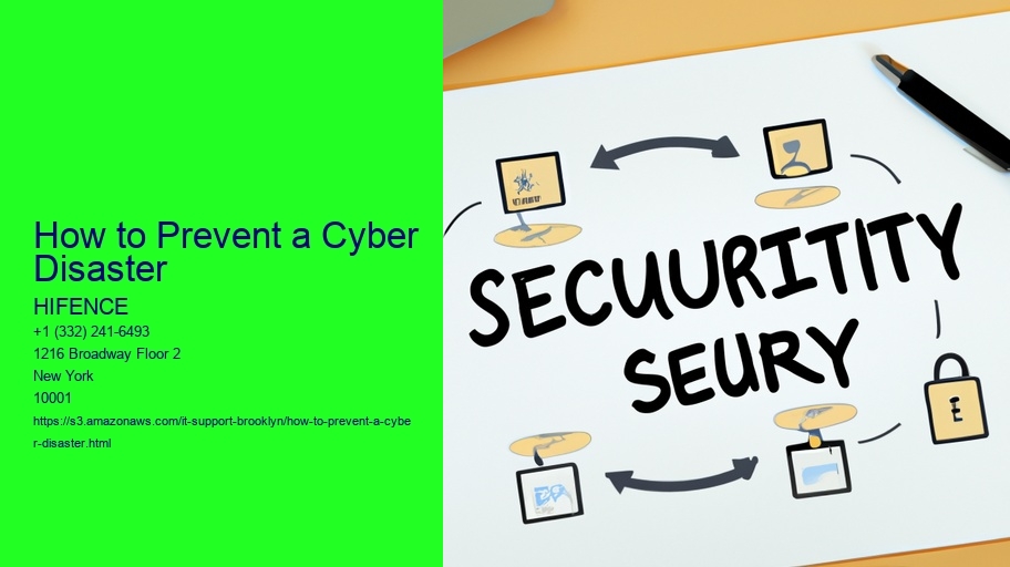 How to Prevent a Cyber Disaster