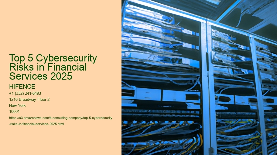 Top 5 Cybersecurity Risks in Financial Services 2025
