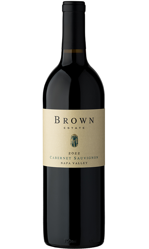 2022 Estate Cab Sauv $80 bottle shot