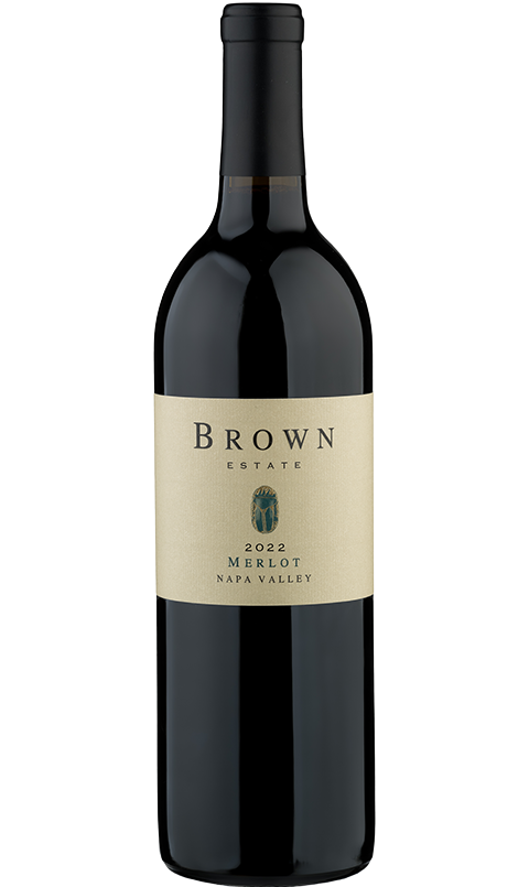 2022 Merlot $70 bottle shot