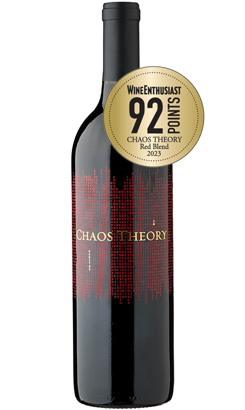 2023 Chaos Theory OG Red Blend $40 bottle shot