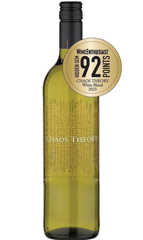 2023 Chaos Theory White Blend New new: $30 bottle shot