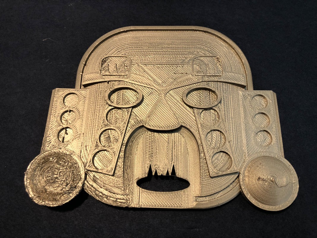 Printyourself Peruvian props for Masks of Nyarlathotep! Call of