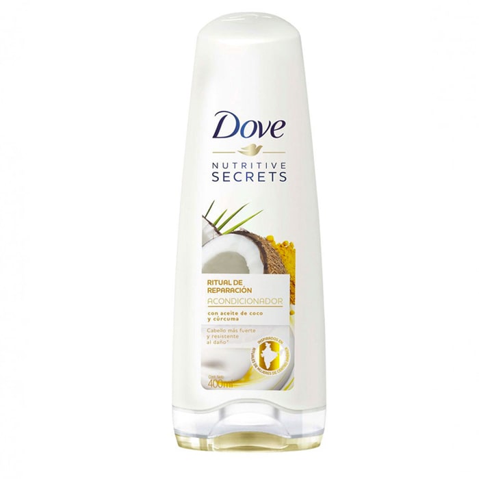 Acondicionador Nutritive Secrets Ritual de Reparación Coco 400ml. Dove
