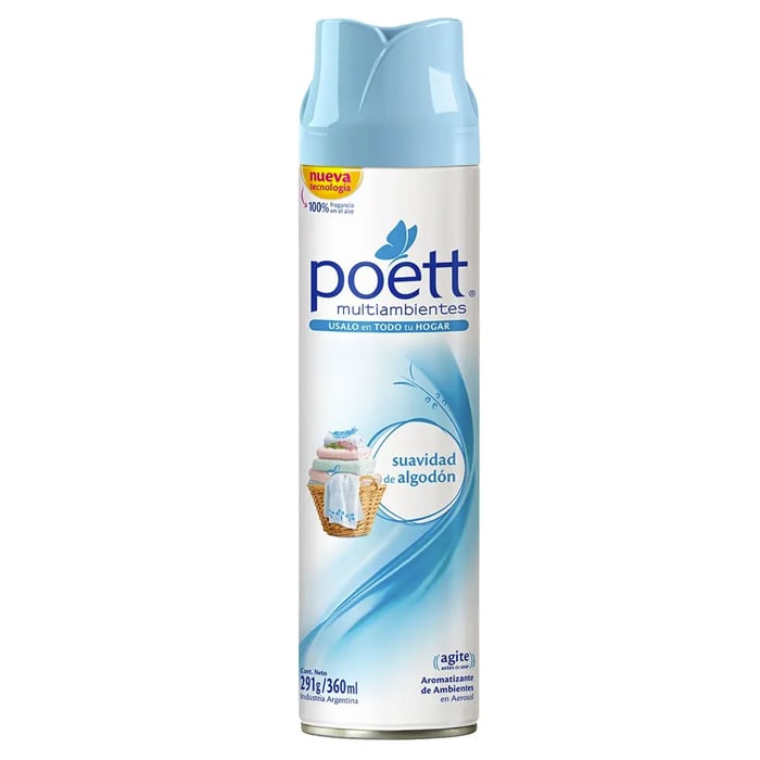 Ambiental Suavidad de Algodón 360 ml. Poett