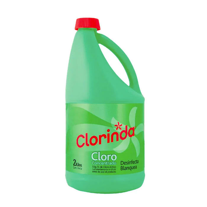 Cloro Concentrado 2 Lt. Clorinda