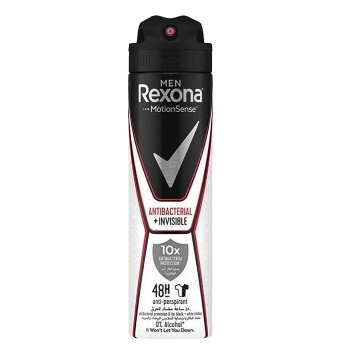 Desodorante Antibacterial Protection Spray Hombre 150ml. Rexona
