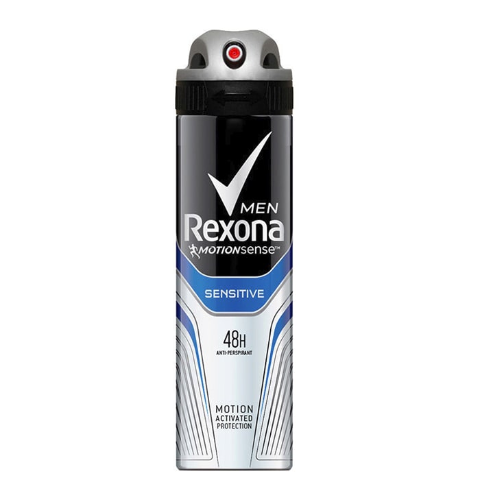 Desodorante Sensitive Spray Hombre 150ml. Rexona