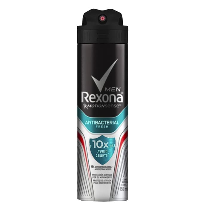 Desodorante Antibacterial Fresh Spray Hombre 150ml. Rexona